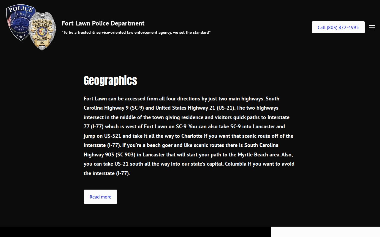 Chester County Fort Lawn police arrest records contact source